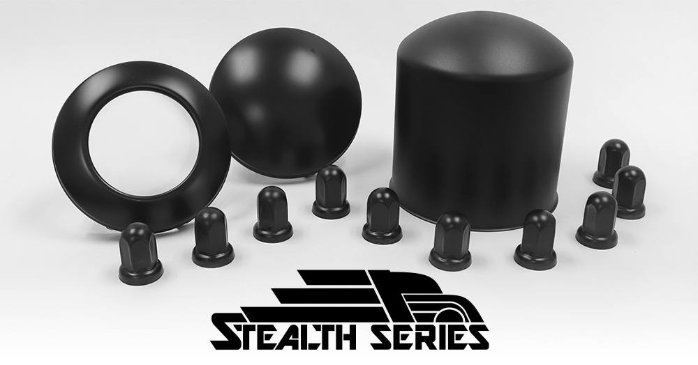 Stealth Series Axle Covers and Lug Nut Covers RealWheels