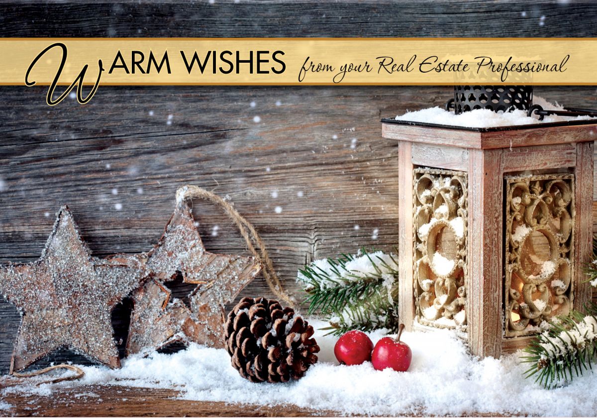 Holiday Greeting Cards Warm Wishes (Includes FREE Blank Envelopes)