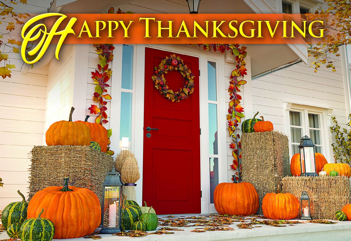 November/Thanksgiving Postcards Thanksgiving Pumpkins