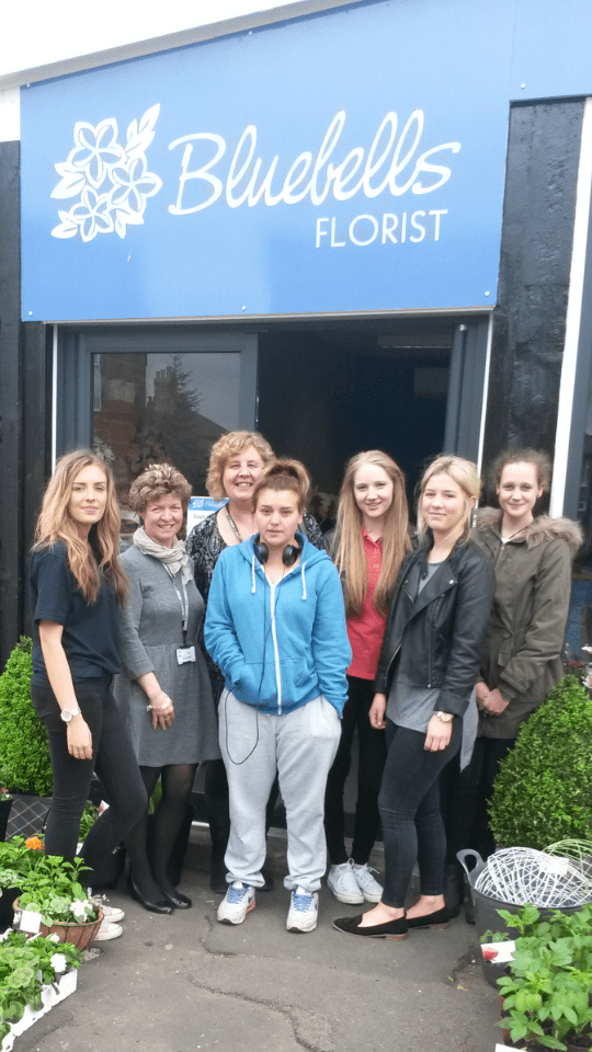 Floristry student launches joint venture with Mum Reaseheath College