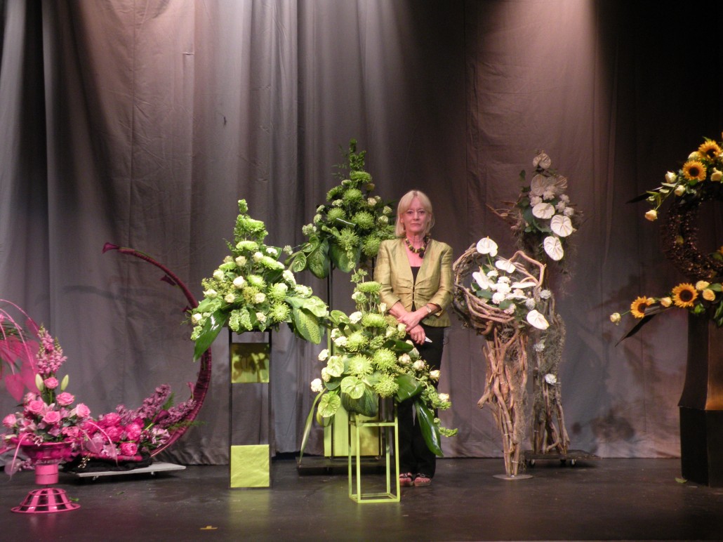 Floristry demonstration by leading expert Reaseheath College