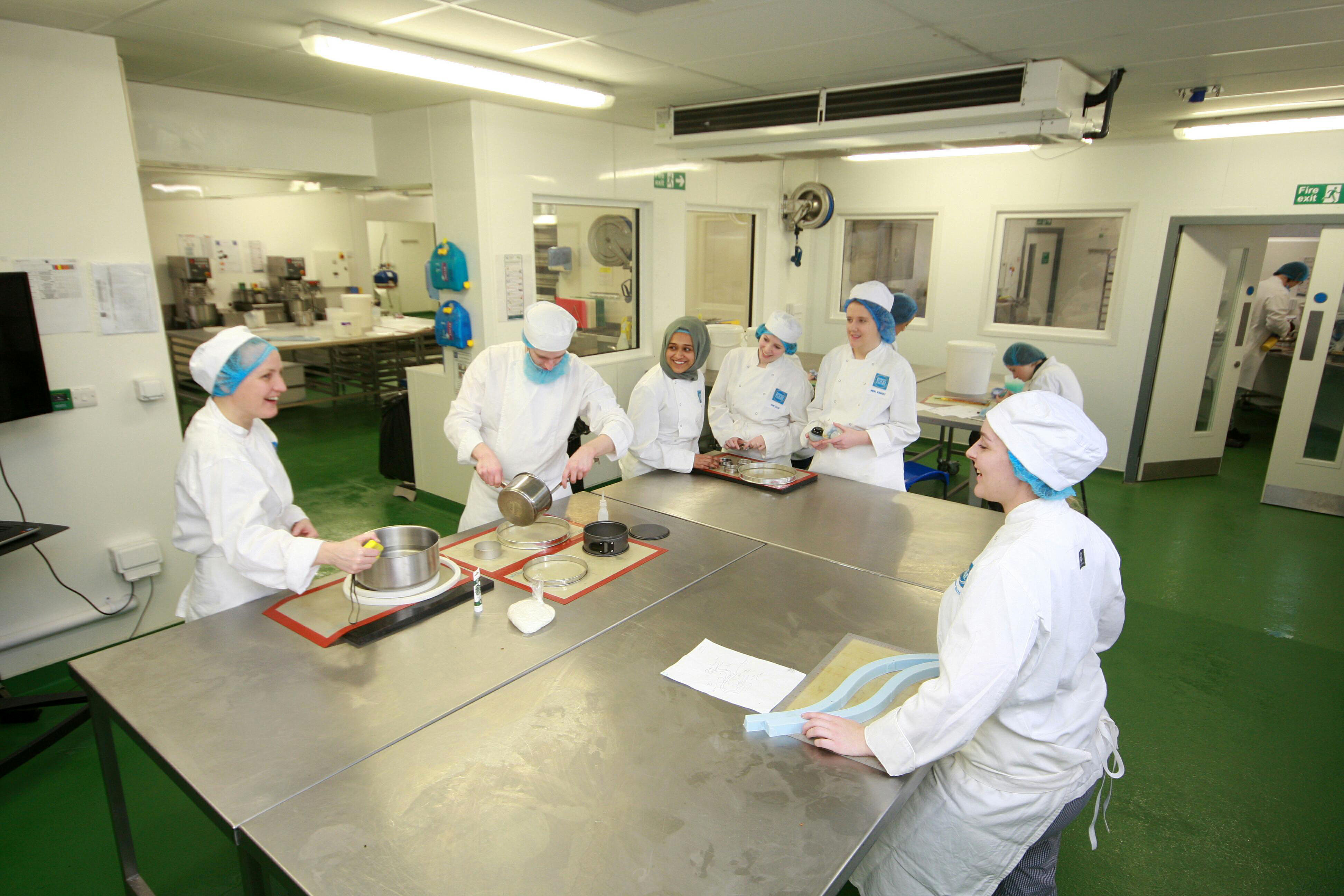Food Processing Halls Bakery and Patisserie Reaseheath College