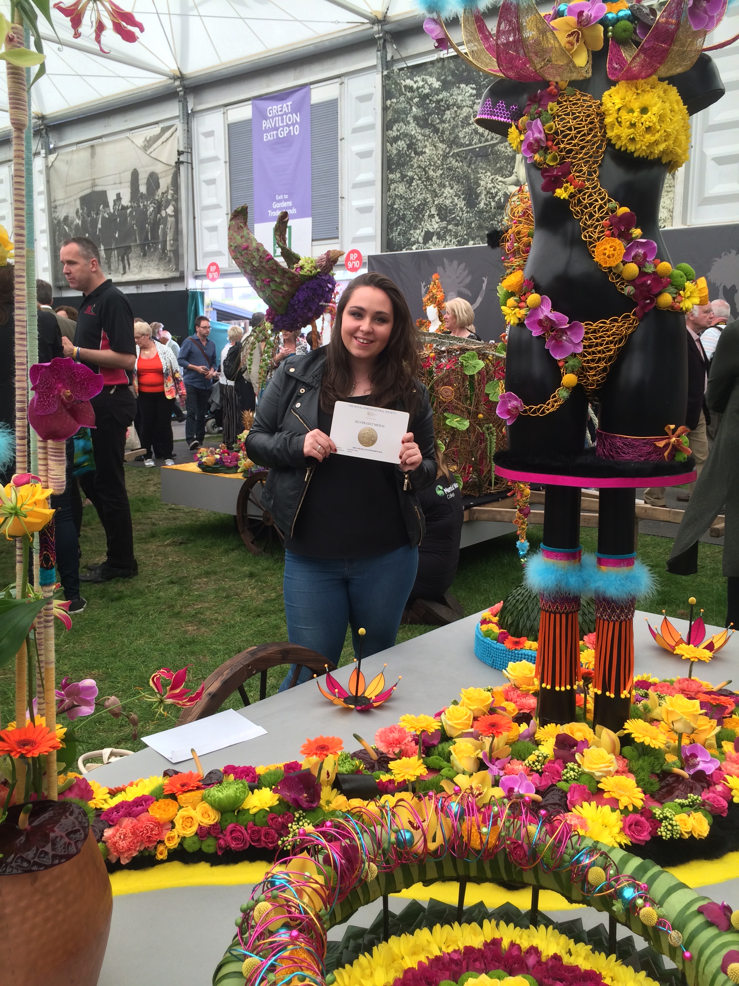 Florists take top prizes at RHS Chelsea Flower Show Reaseheath College