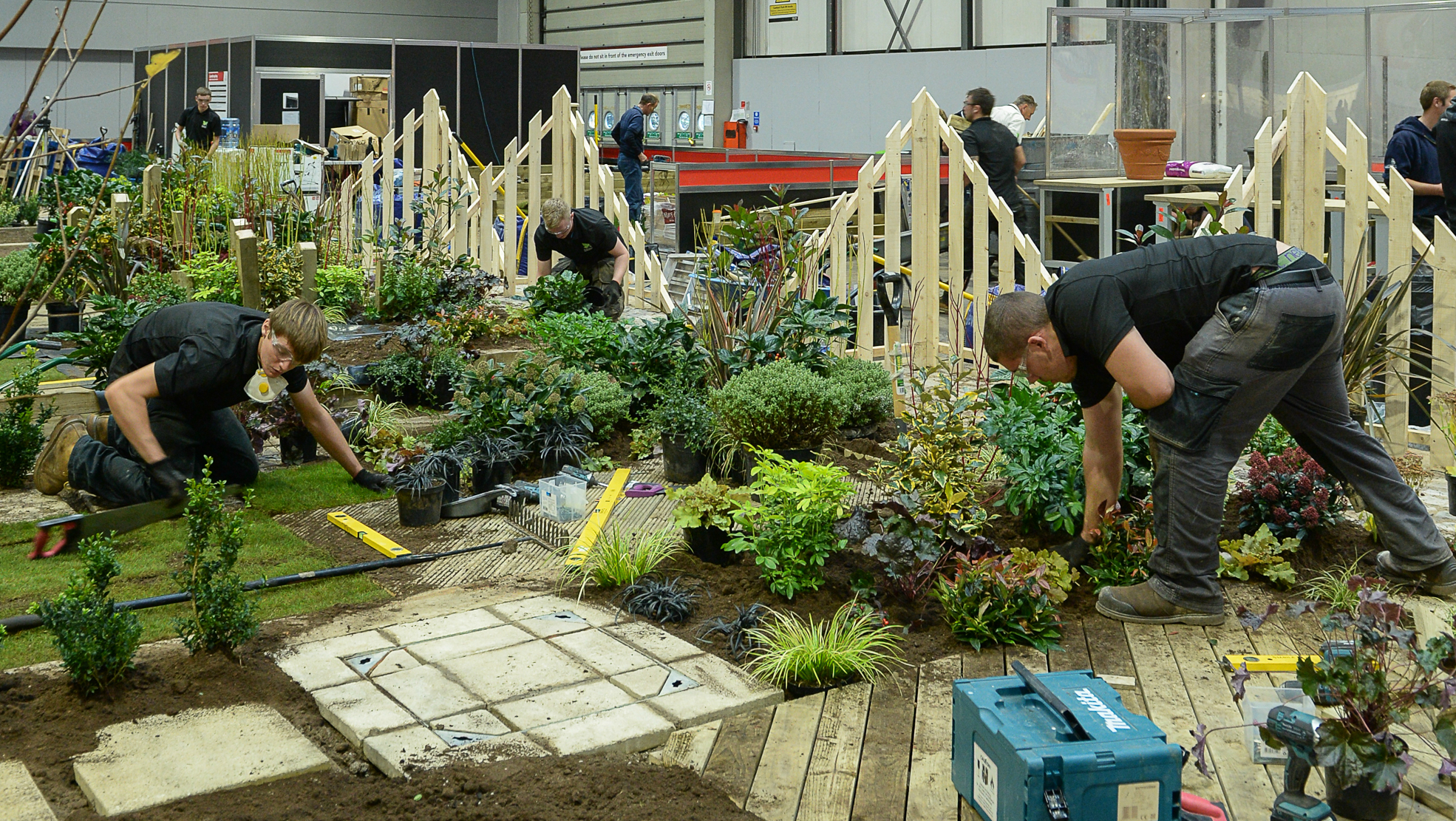 Landscapers rise to challenge at WorldSkills UK finals Reaseheath College