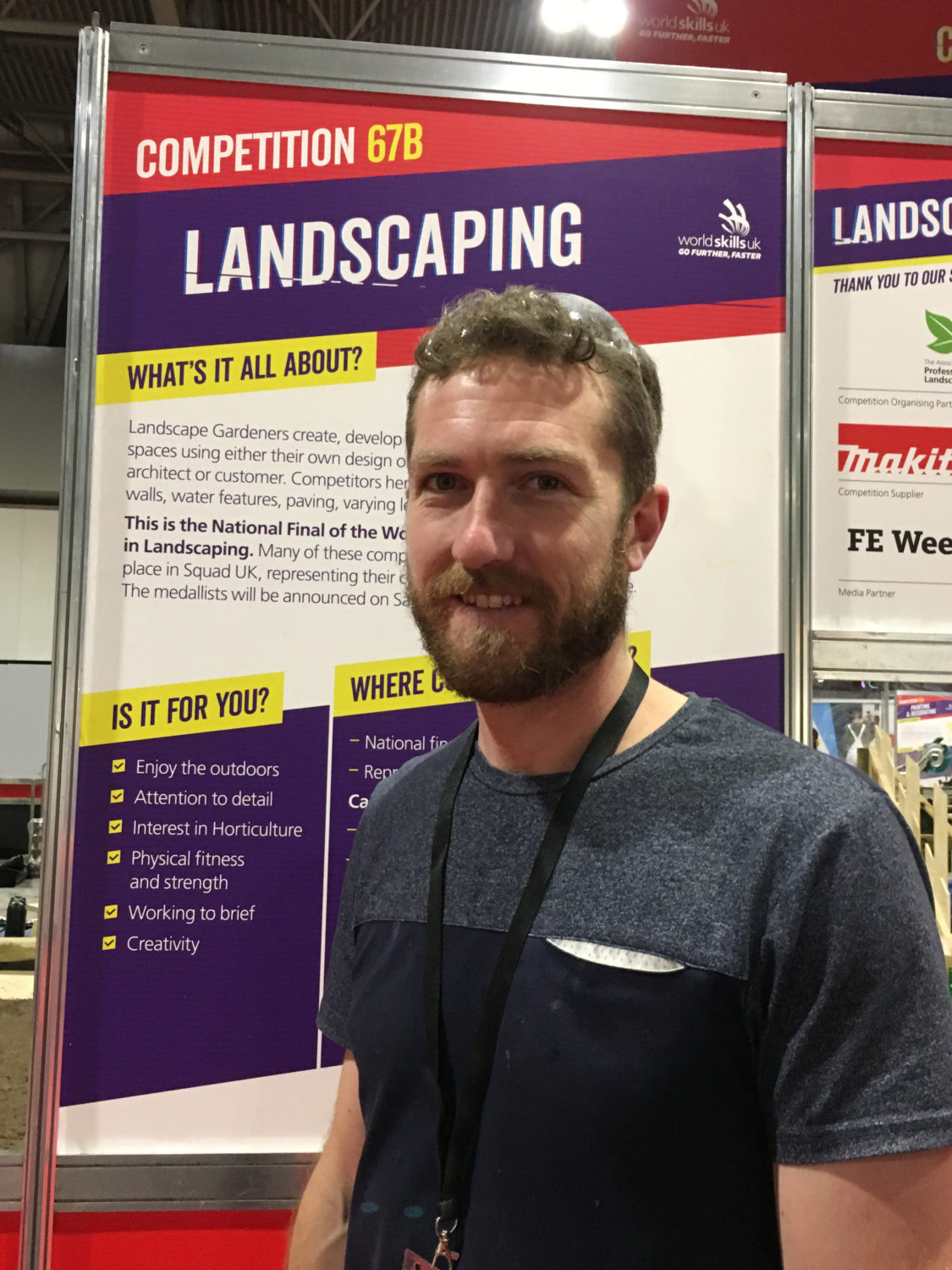 Steve honoured as WorldSkills UK Local Hero Reaseheath College