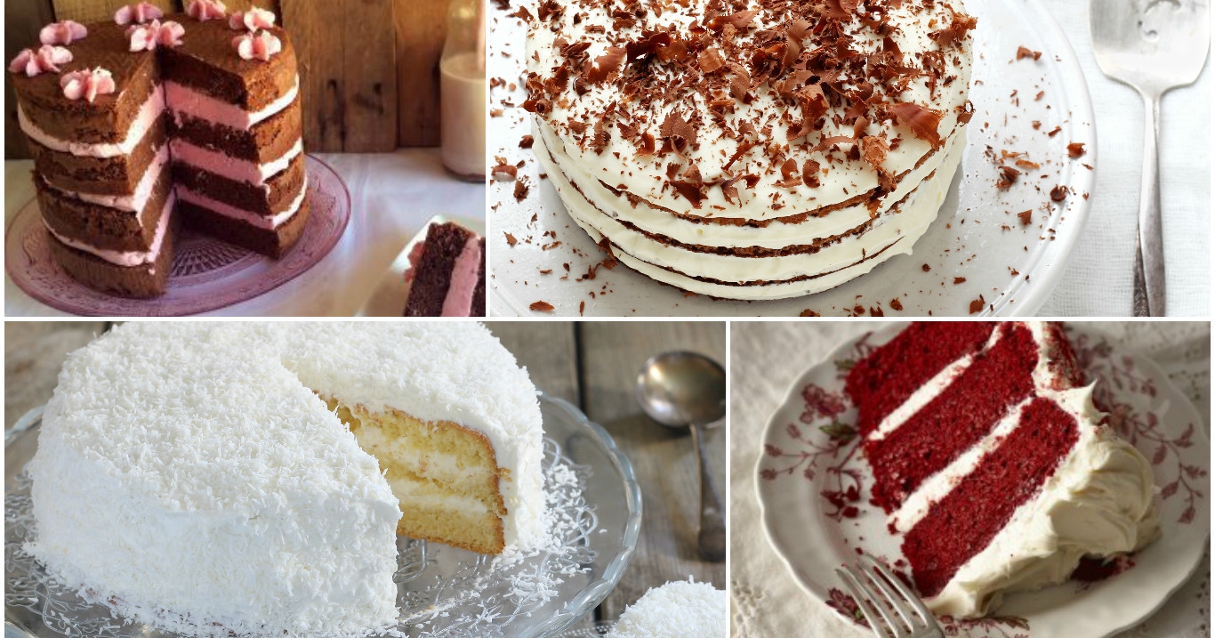 Los pasteles en capas que tienes que probar