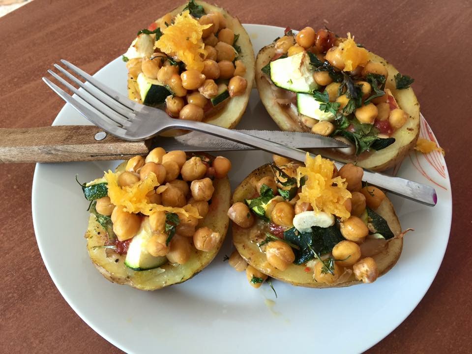 Las mejores patatas rellenas vegetarianas
