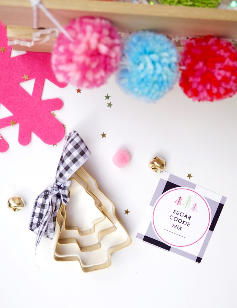 DIY Holiday Cookie Kit & Teachers Gift, Cookie Kit, Free Printables