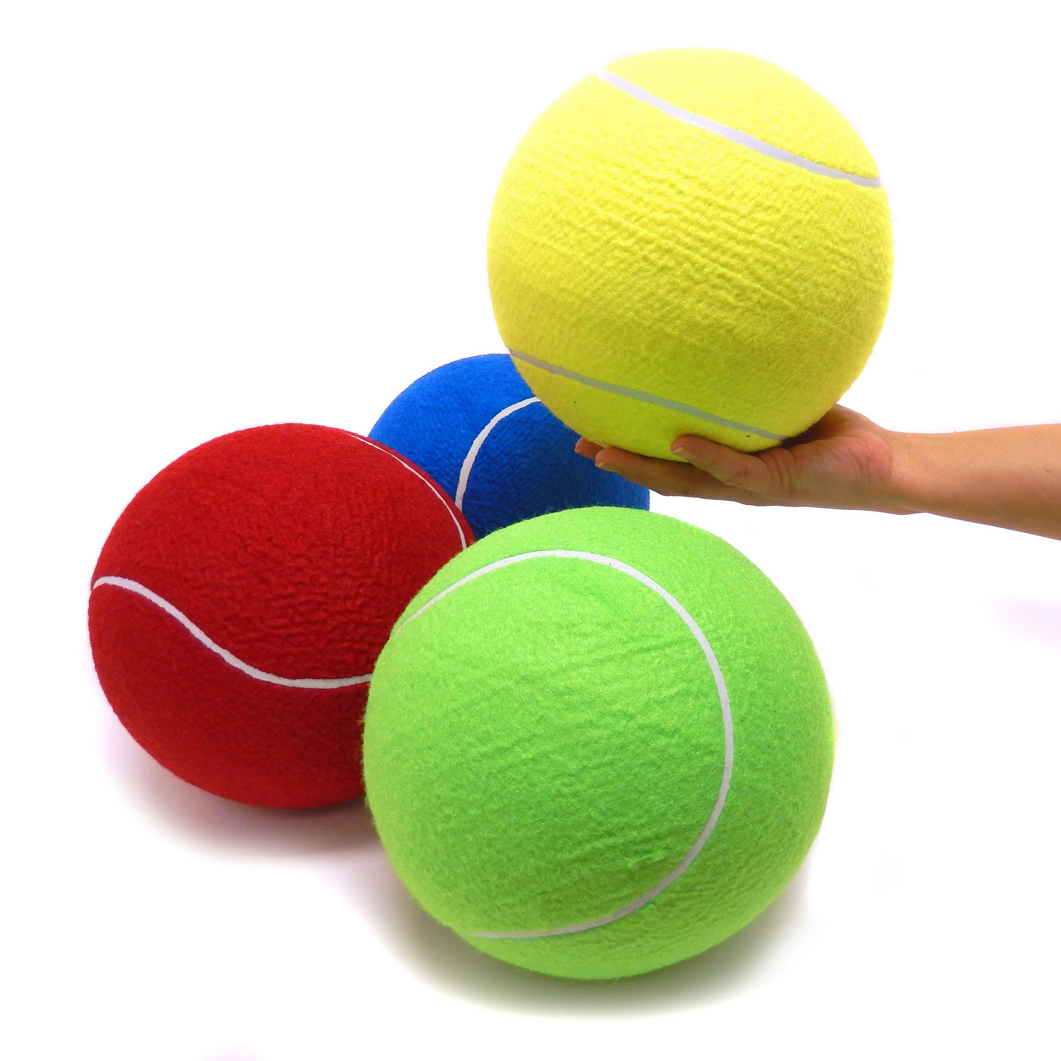 Jumbo Tennis Ball 11 Inch Assorted Colors Rebecca's Toys & Prizes