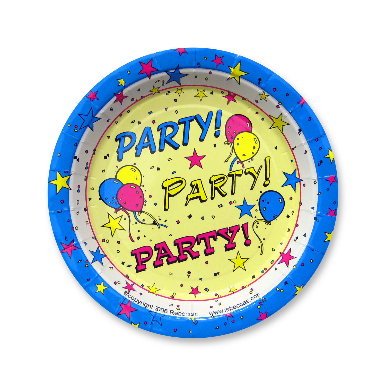 Star Party 7 Inch Plates 1,000 Count Rebecca's Toys & Prizes