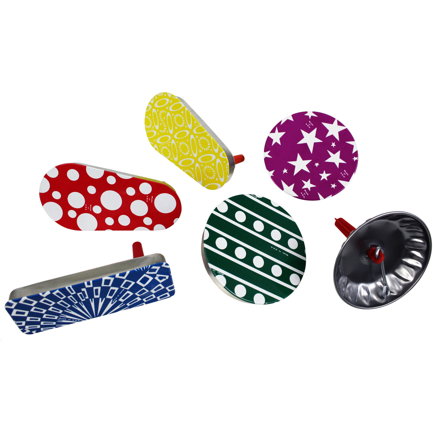 Metal Noise Makers 50 Count Rebecca's Toys & Prizes