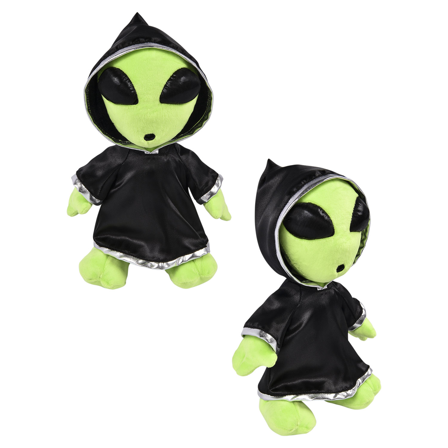 Plush Green Alien with Cloak 12 Inch Rebecca's Toys & Prizes