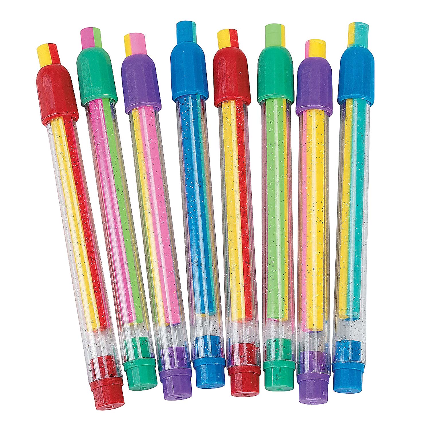 Striped Eraser Sticks 12 Count Rebecca's Toys & Prizes