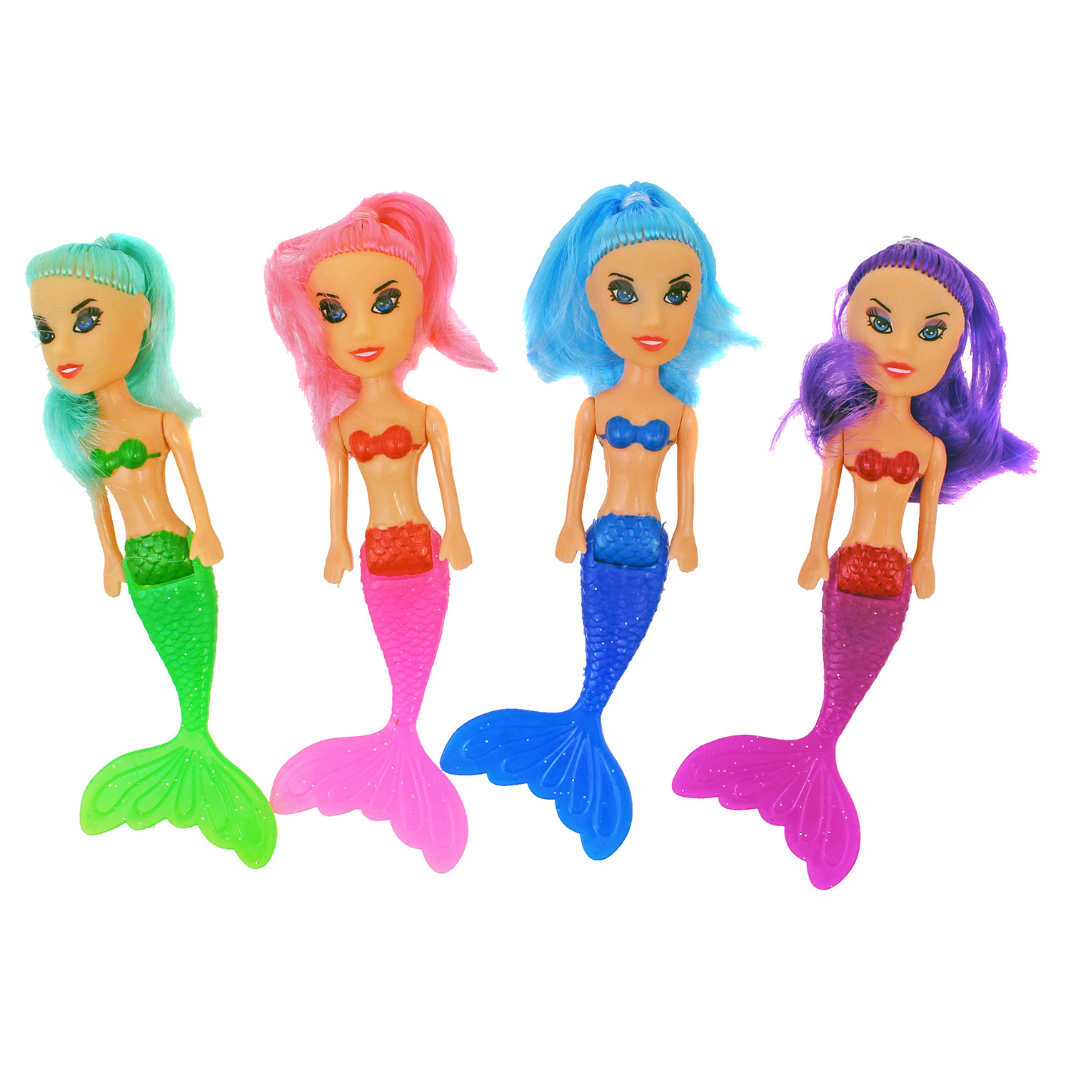 Mermaid Dolls 5 1/2 Inch 12 Count Rebecca's Toys & Prizes