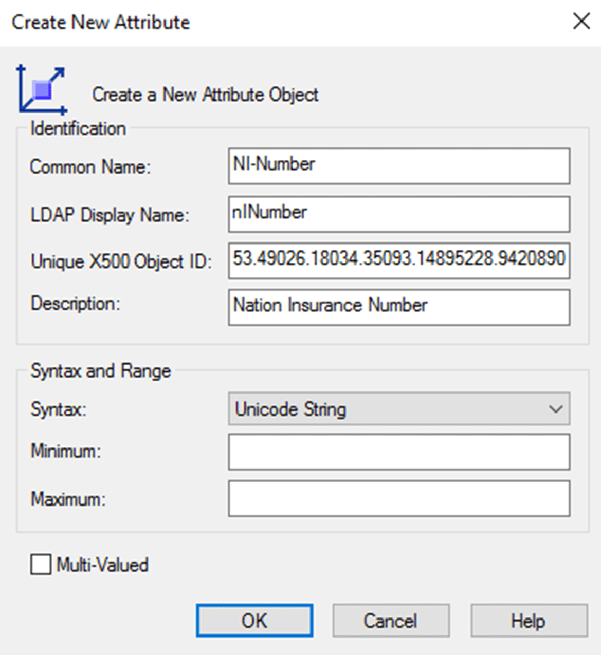 StepbyStep guide to create custom Active Directory Attributes