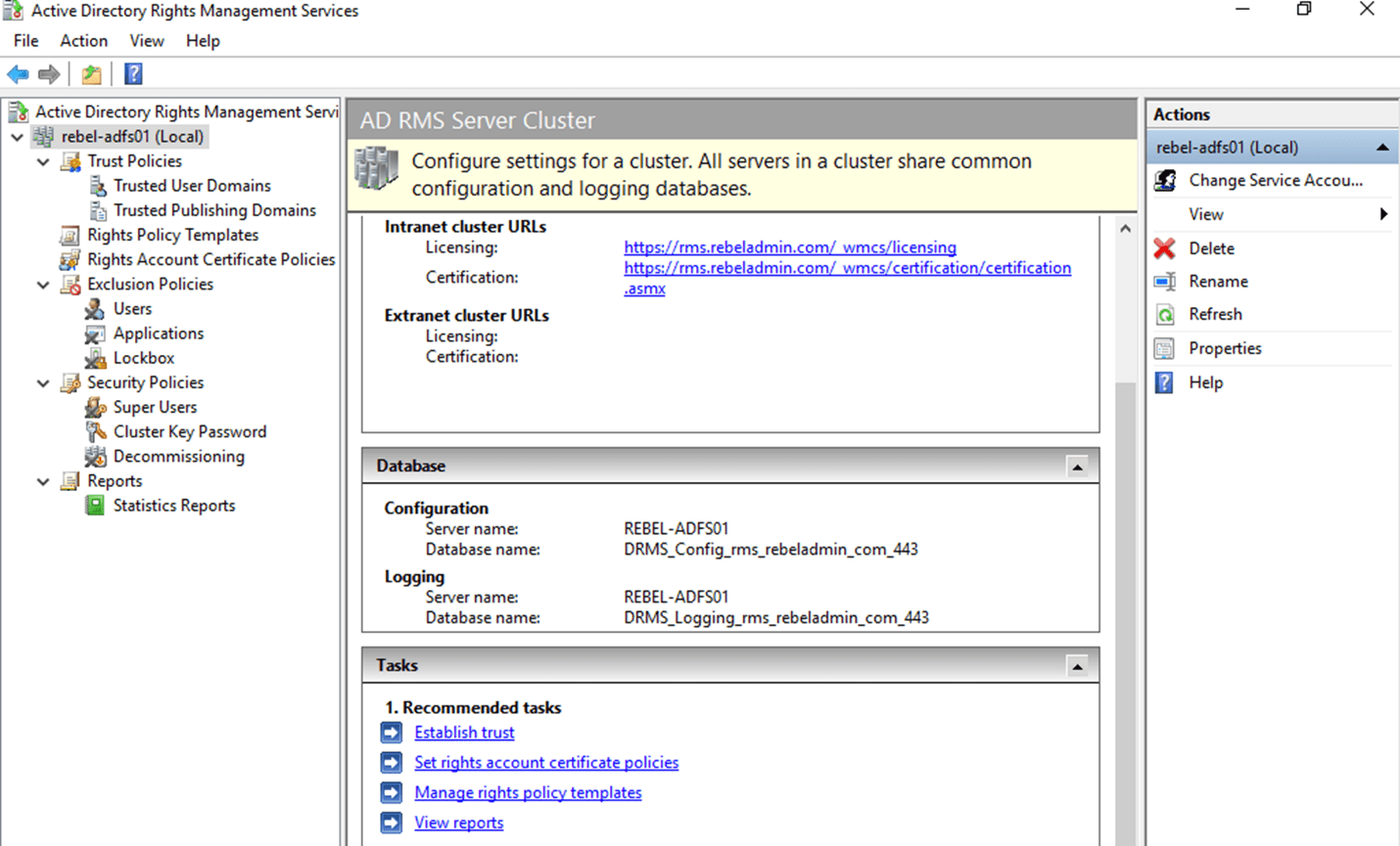 Active Directory Right Management Service (AD RMS) Part 04 AD RMS