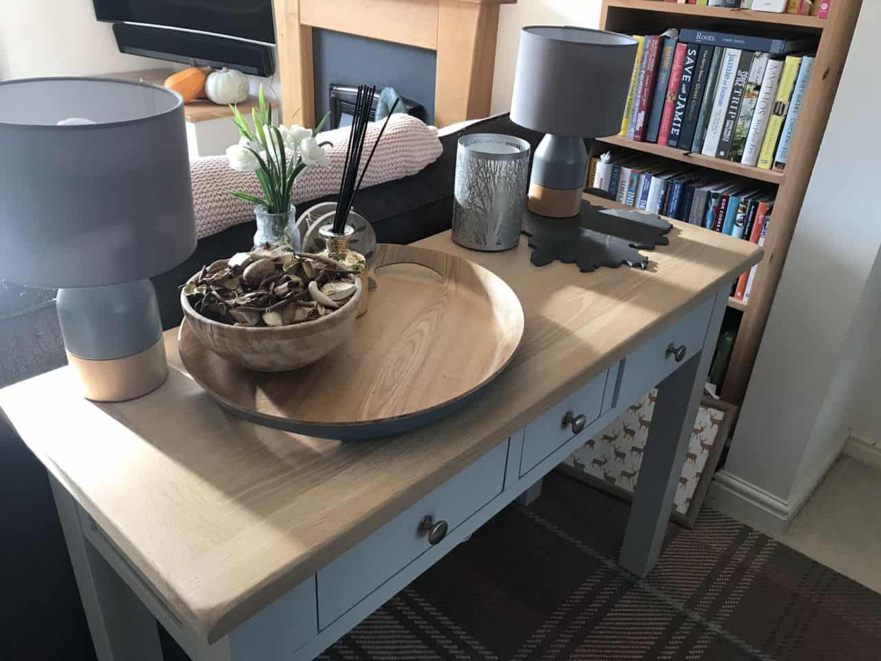 Living room side table lamps from Sainsburys Rebel Angel