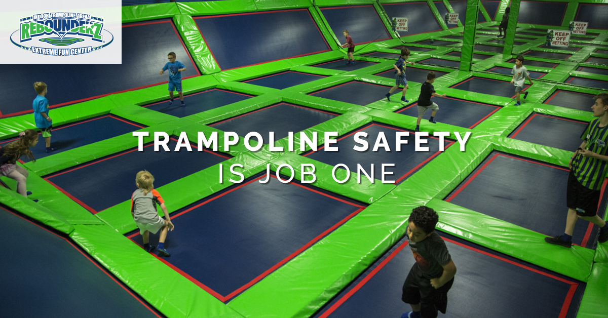 Trampoline Safety is Job One Rebounderz