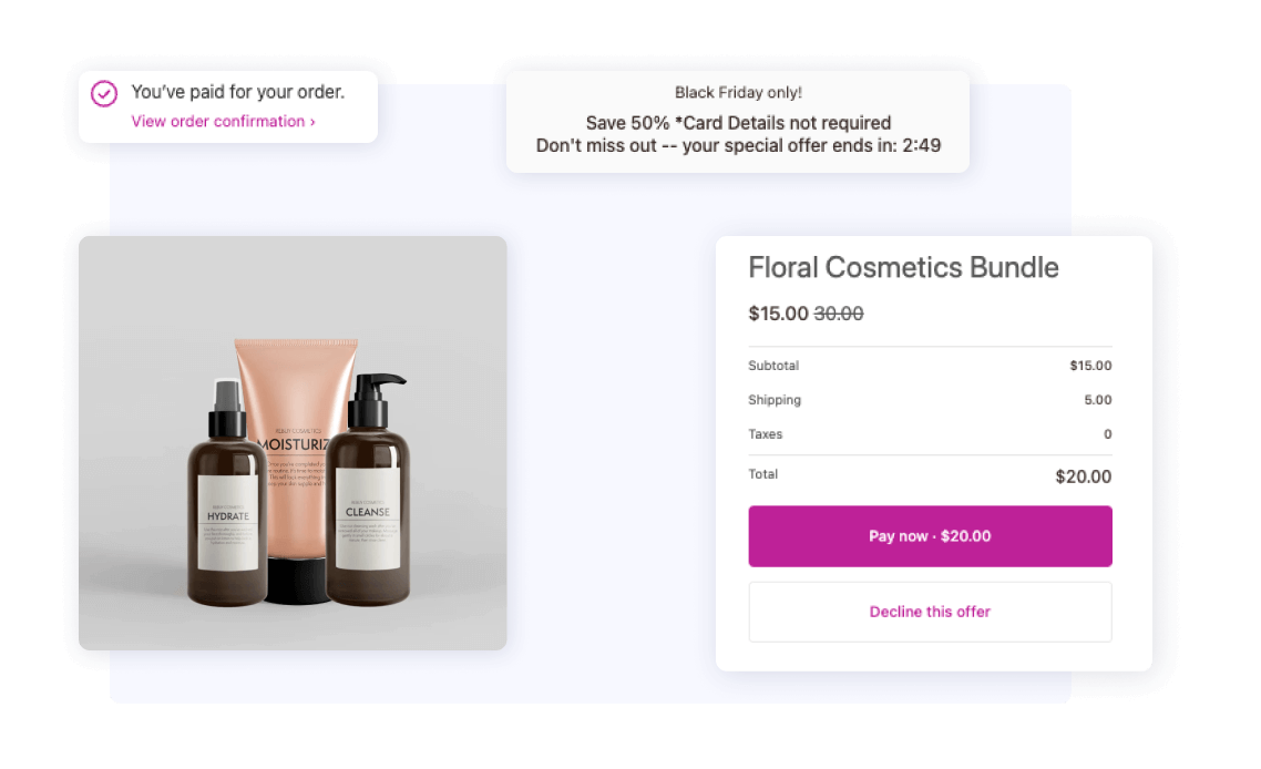 Rebuy Checkout Extensions App for Shopify Plus Stores Increase AOV