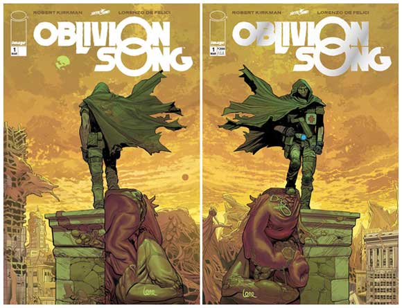 Rare Comics Oblivion Song 1 Foil Collector's Edition