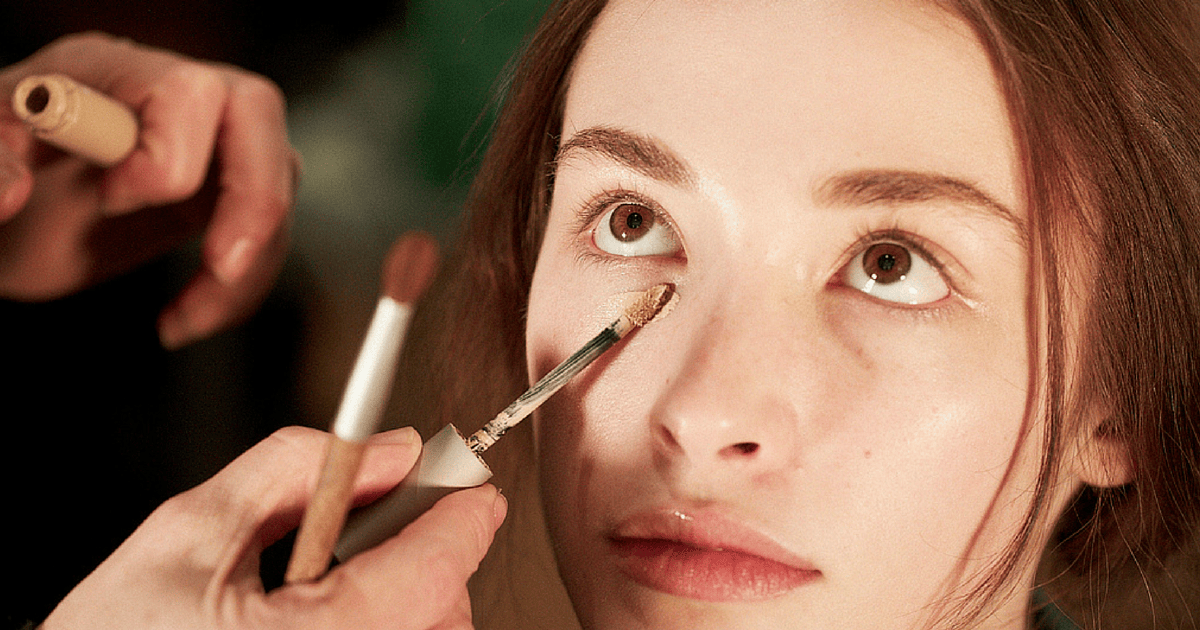 Drs Quick Morning Makeup + Blue Eyeliner & CC or BB Cream