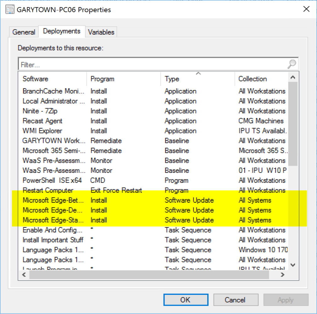 Install Software Updates Recast Software