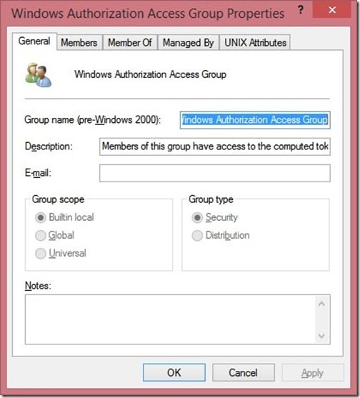 Windows Authorization Access Group Recast Software