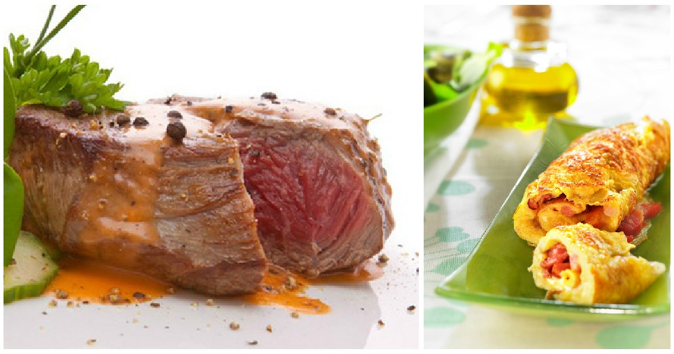 Uma seleção de receitas para uma dieta proteica