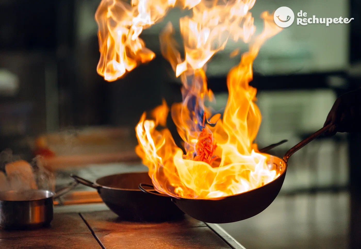 Flamear y flambear. Diferencias y qué son. Técnicas de cocina Recetas
