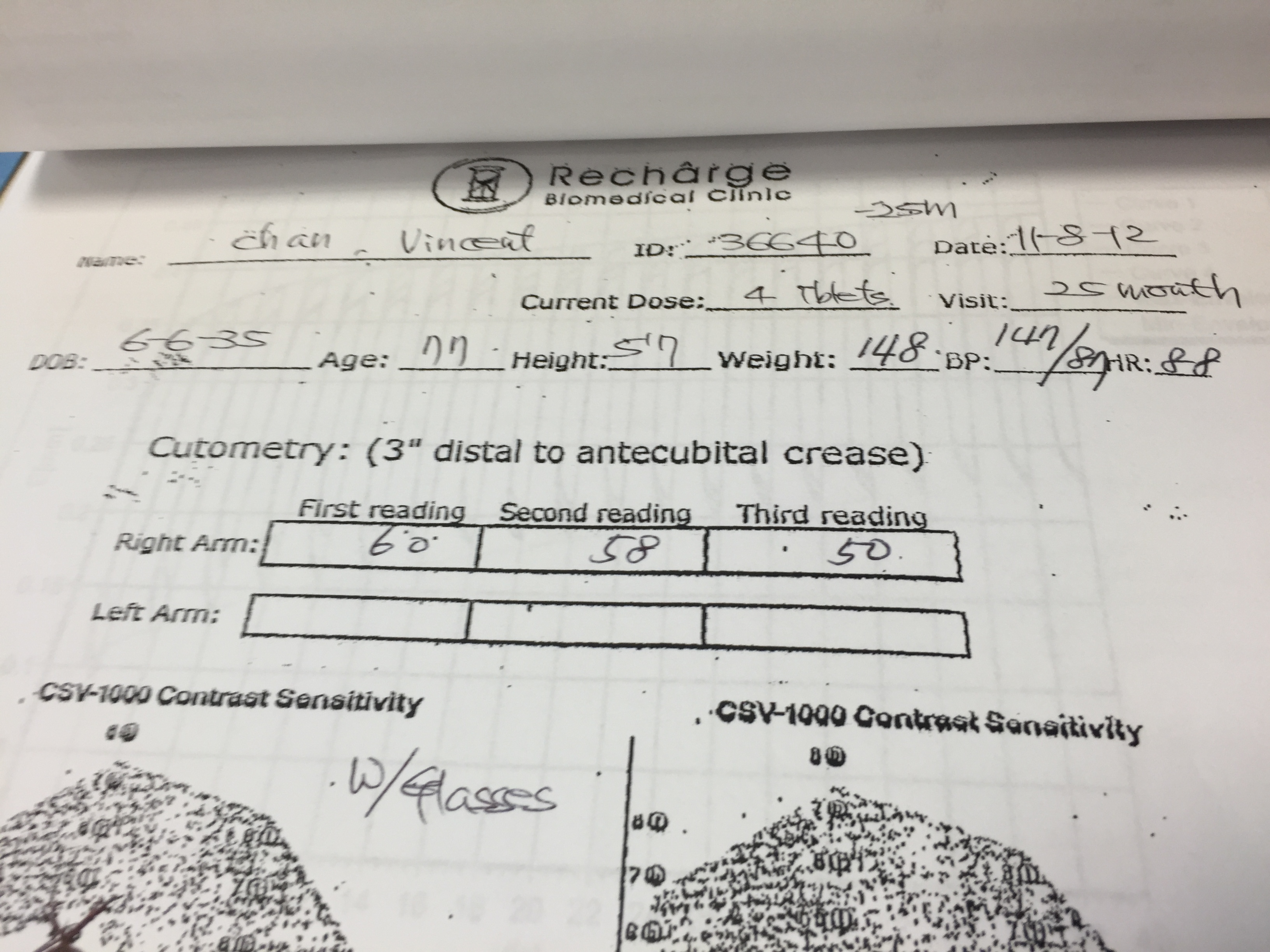 81yo Vincent is getting objectively younger Recharge Biomedical