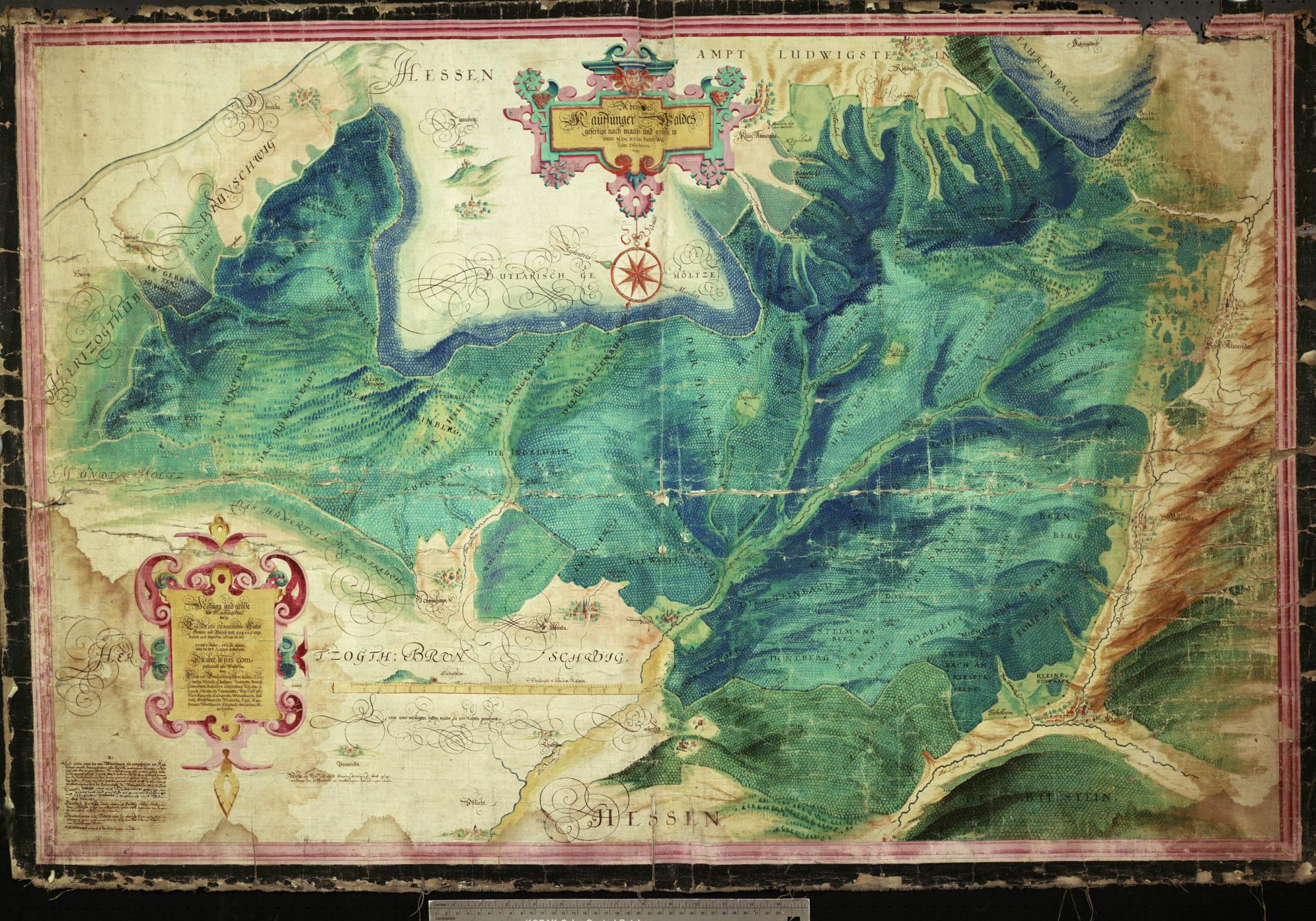 Wanderkarte Kaufunger Wald Medien (2) Der Königsforst Kaufunger Wald · rechtskarten.de