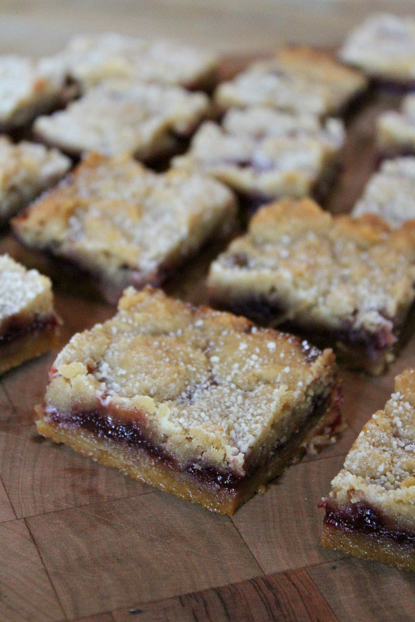 Raspberry Shortbread Bars RecipeBoy