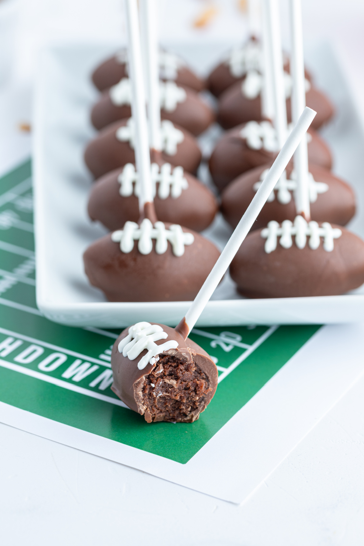 Football Cake Pops Recipe Boy