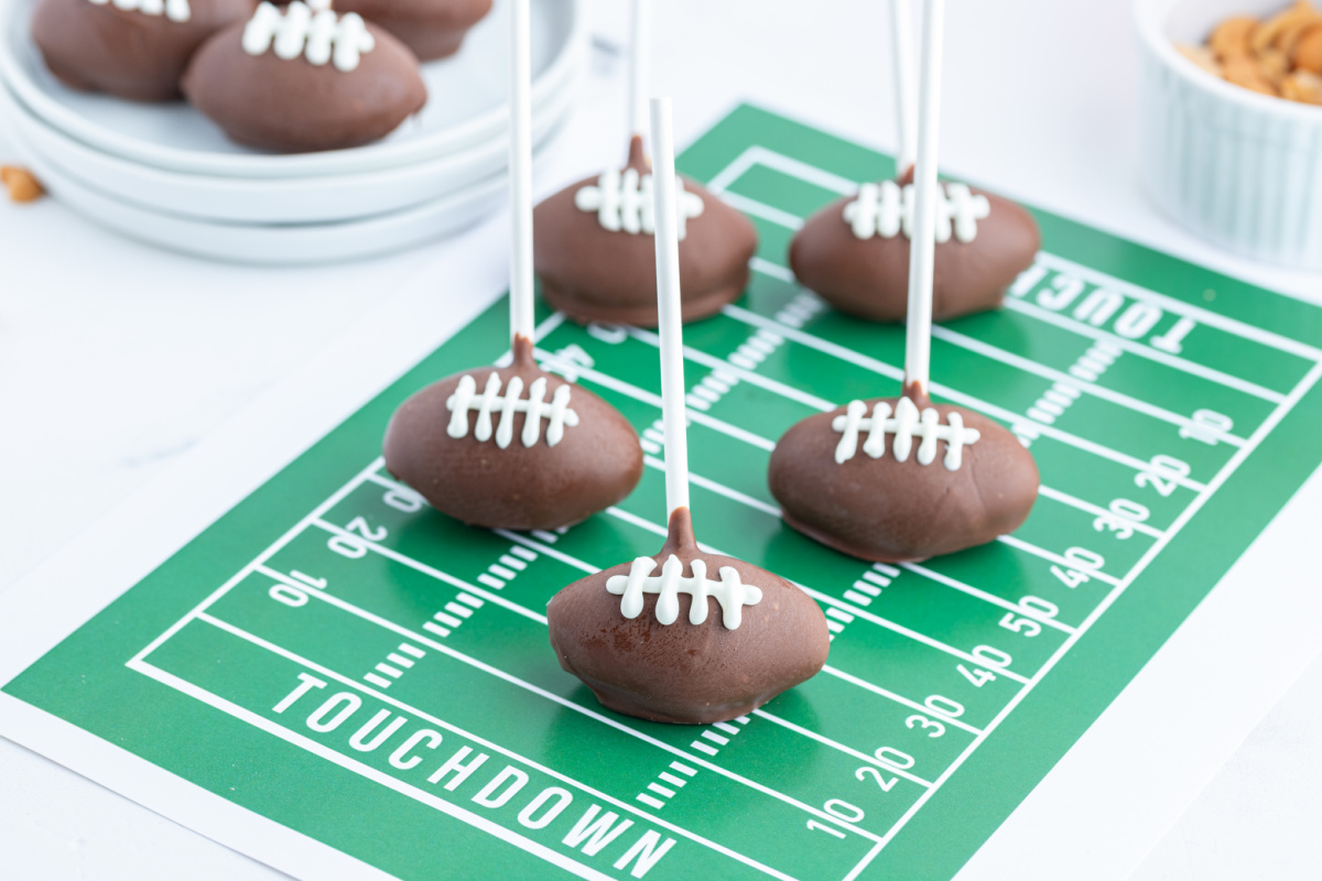 Football Cake Pops Recipe Boy