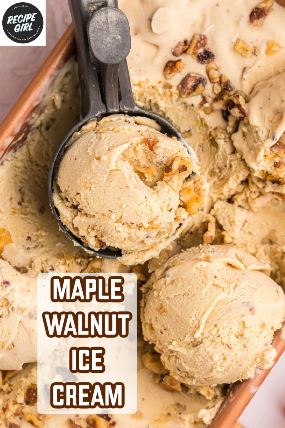 Maple Walnut Ice Cream Recipe Girl®