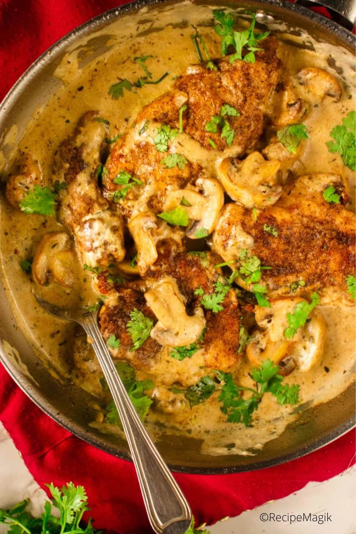 Creamy Chicken Marsala Recipe (+ Video) RecipeMagik