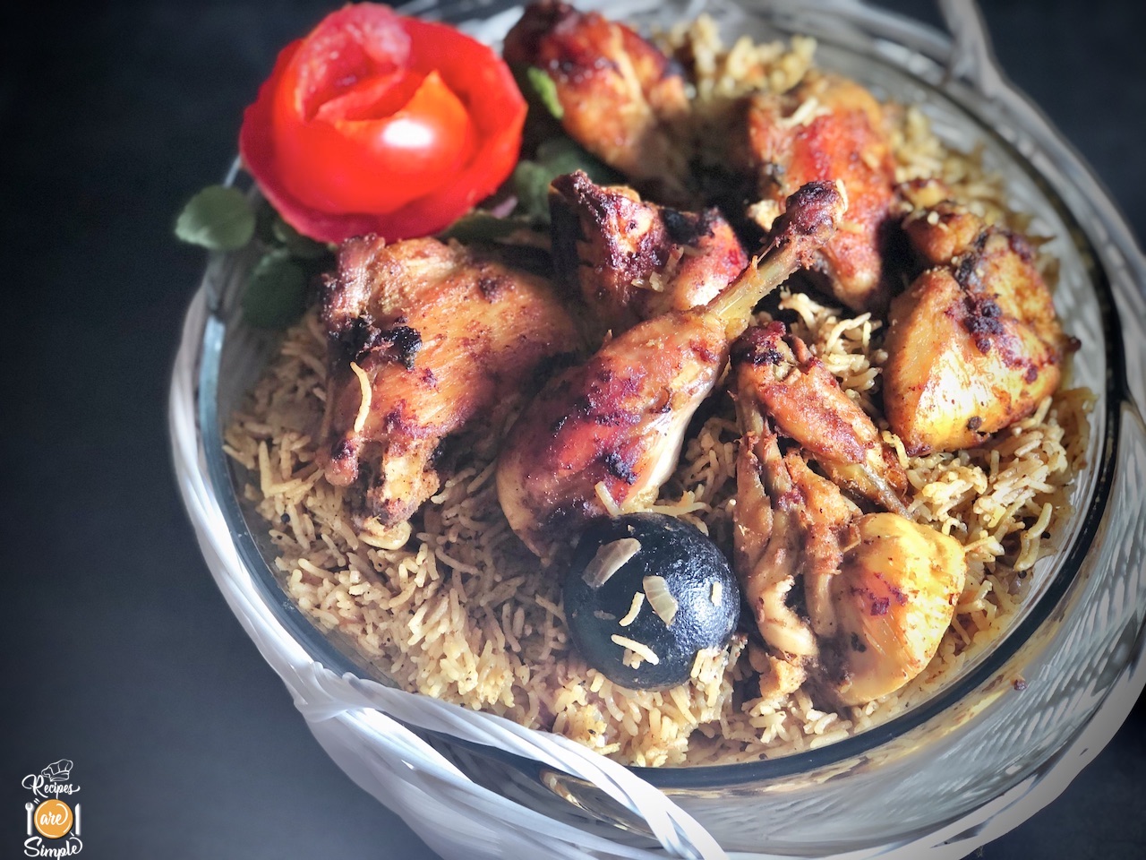 Chicken Kabsa Arabian Rice Recipes are Simple