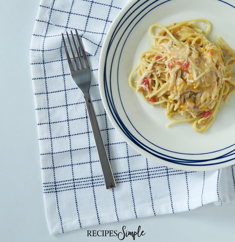 Slow Cooker Rotel Chicken Spaghetti Recipes Simple