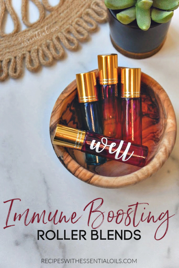 Immune Boosting Essential Oil Roller Blends Recipes with Essential Oils
