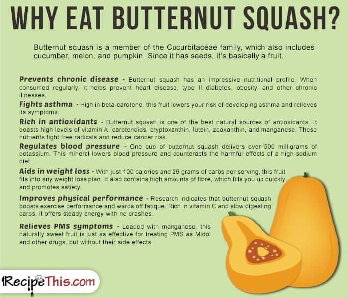 Nutritional Benefits Of Butternut Squash Runners High Nutrition