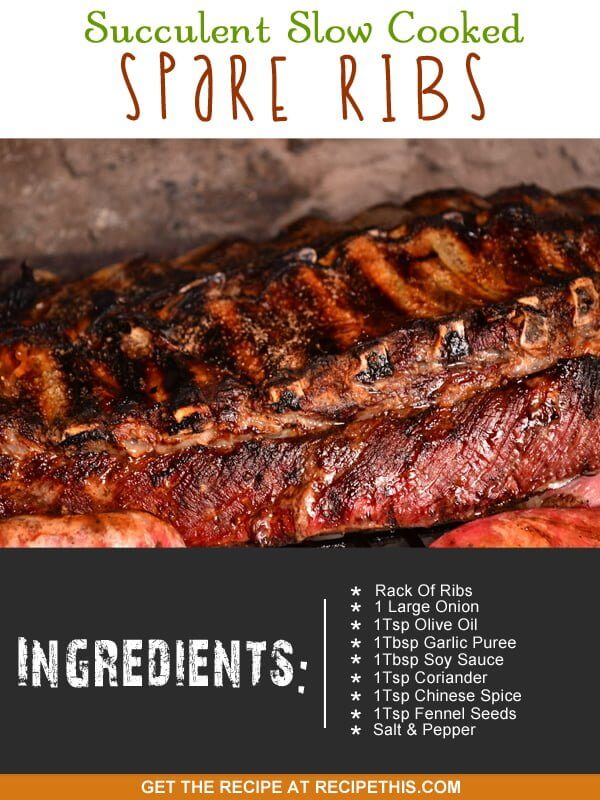 Succulent Slow Cooked Spare Ribs Recipe This
