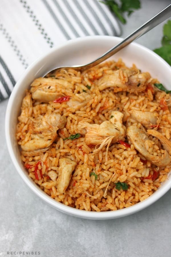 Instant Pot Chicken and Rice Pressure Cooker Recipe Vibes