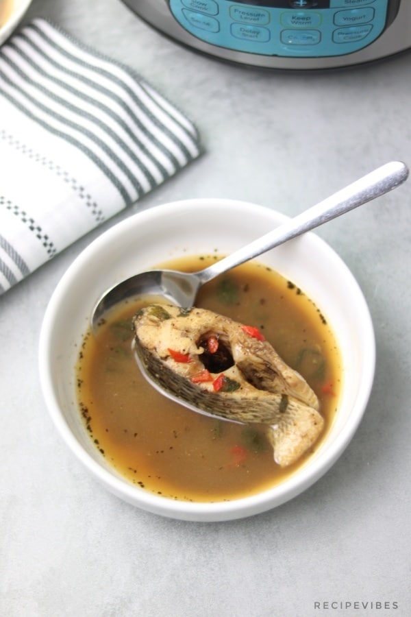 Instant Pot Tilapia Instant Pot Fish Soup Recipe Vibes