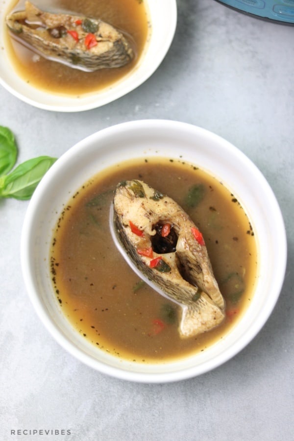 Instant Pot Tilapia Instant Pot Fish Soup Recipe Vibes