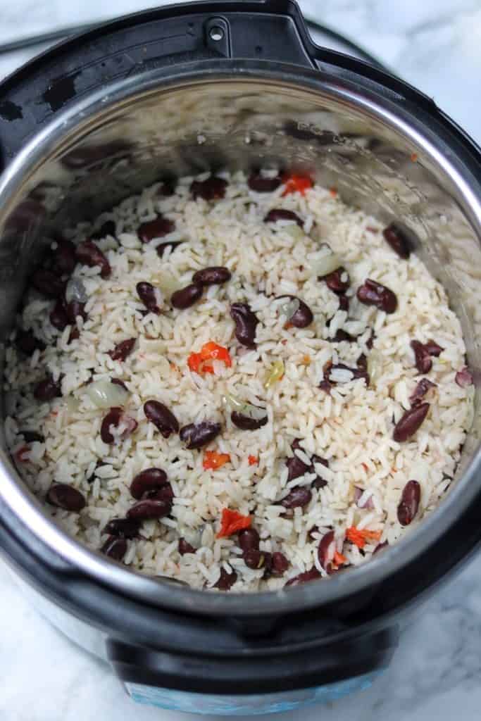 Instant Pot Rice and Beans Pressure Cooker Rice &Beans Recipe Vibes