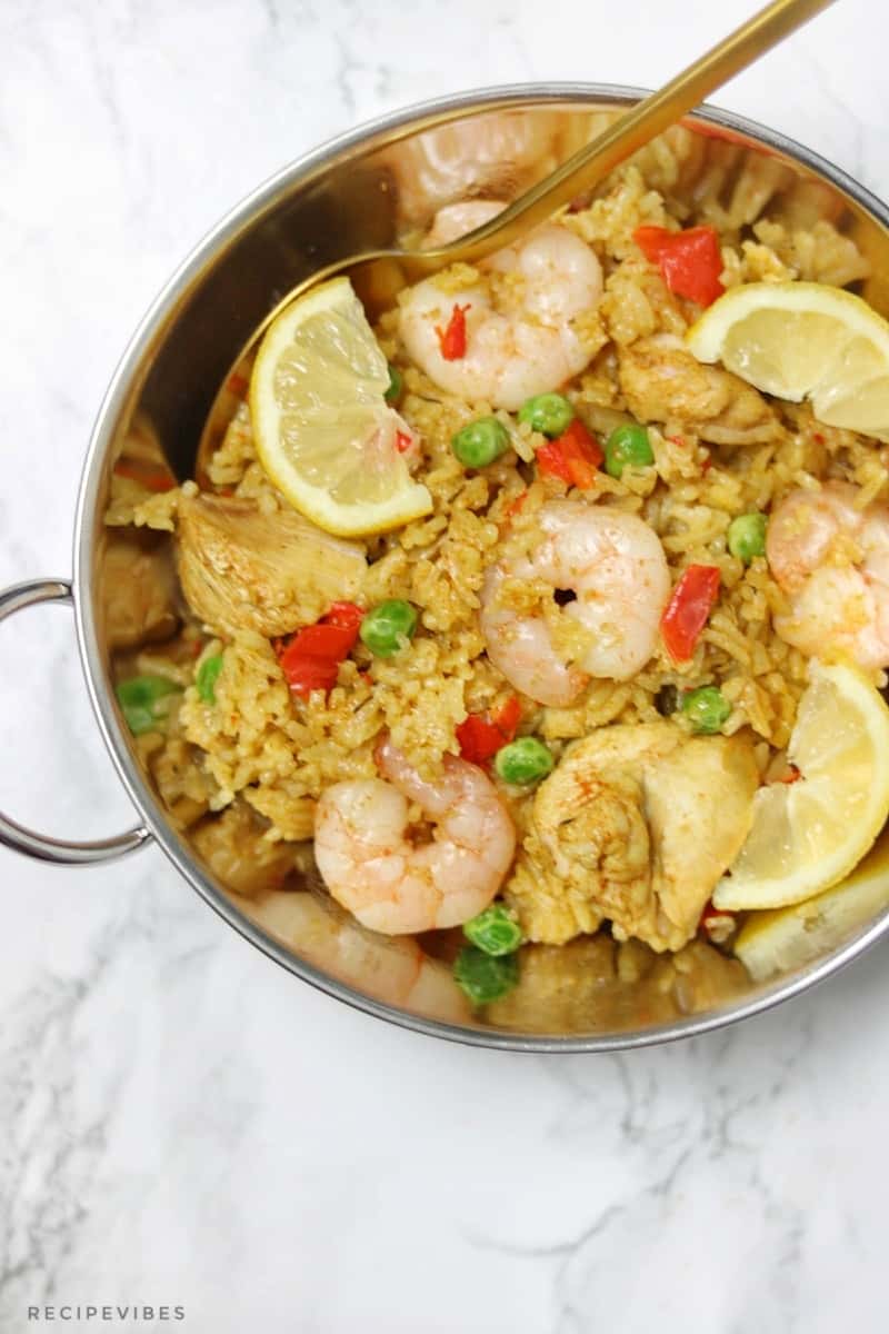 Instant Pot Paella Pressure Cooker Paella Recipe Vibes