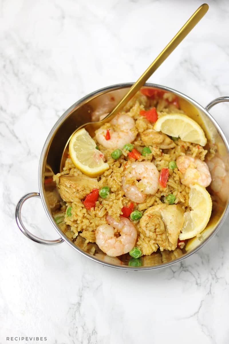 Instant Pot Paella Pressure Cooker Paella Recipe Vibes