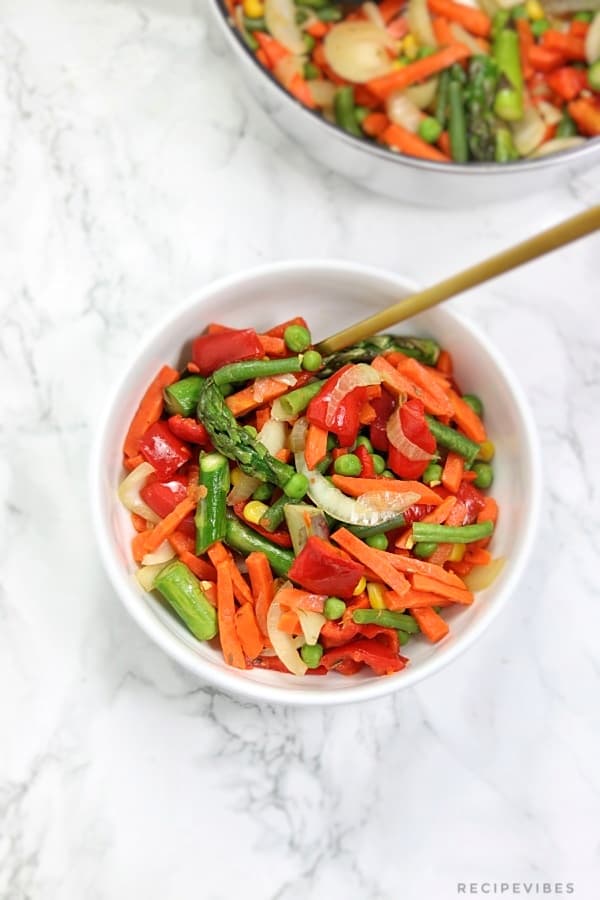 Sauteed Vegetables Recipe Recipe Vibes
