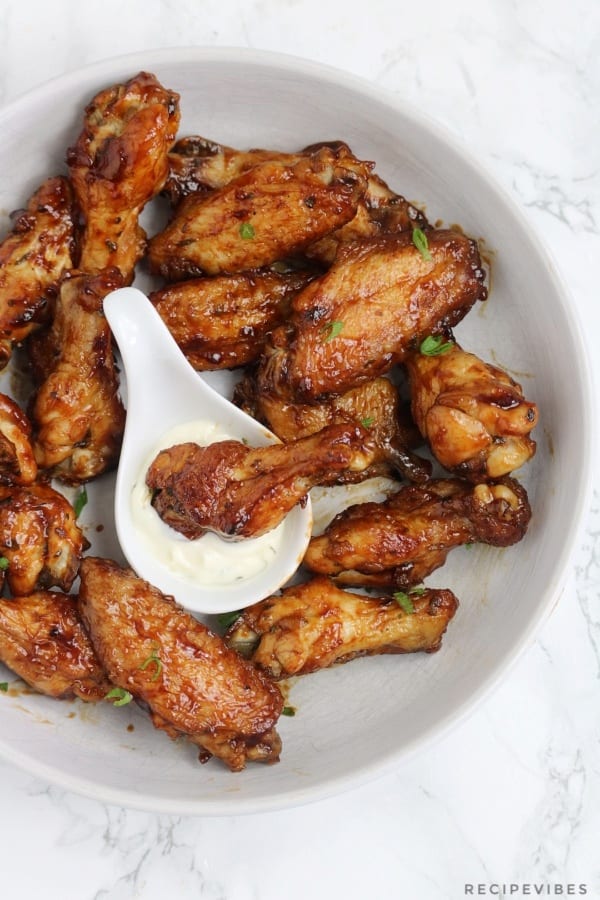Honey Soy Chicken Wings Recipe Vibes