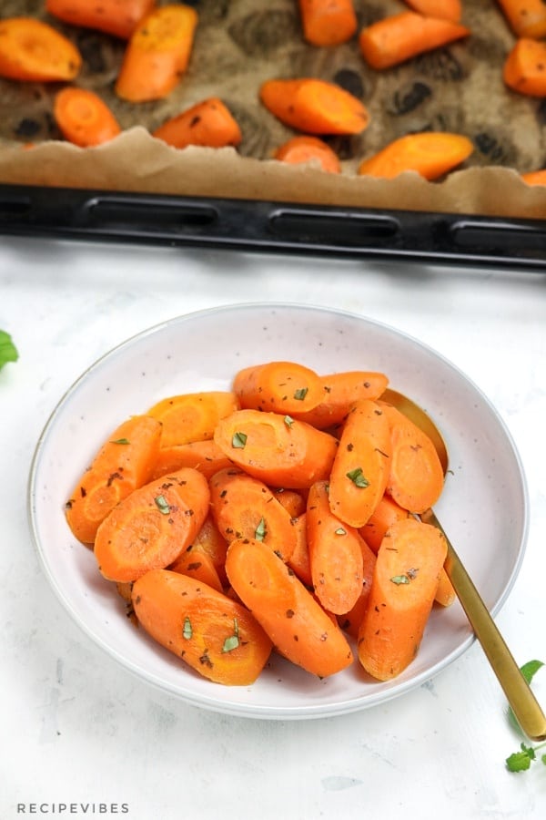 Oven Roasted Carrots Recipe Roast Carrots Recipe Vibes